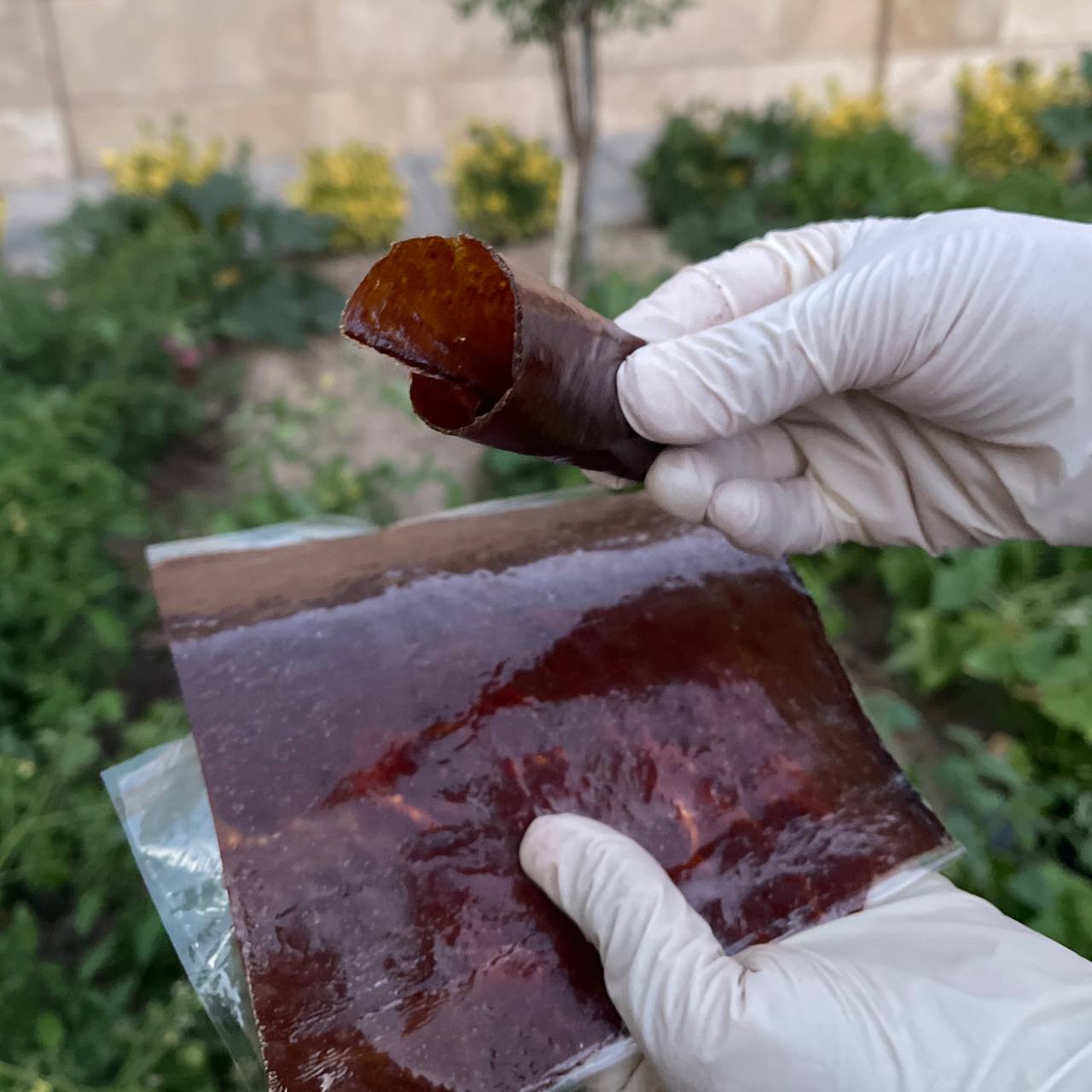 لواشک ملس آلو