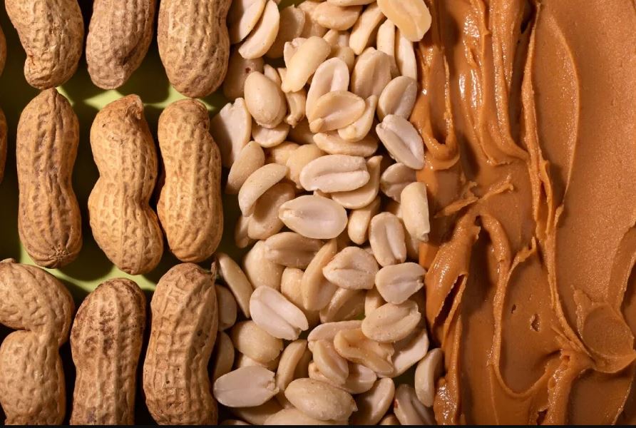 بادام زمینی با پوست یا بدون پوست