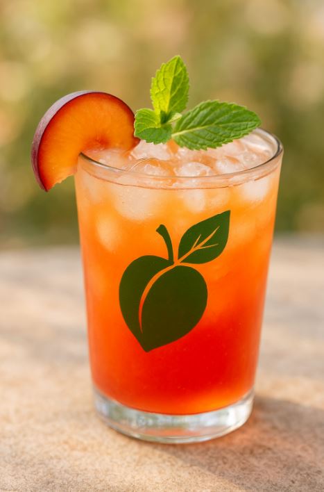 استفاده از برگه آلو شابلون در نوشیدنی‌ های تابستانی