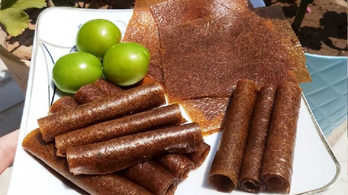 لواشک ترش گوجه سبز