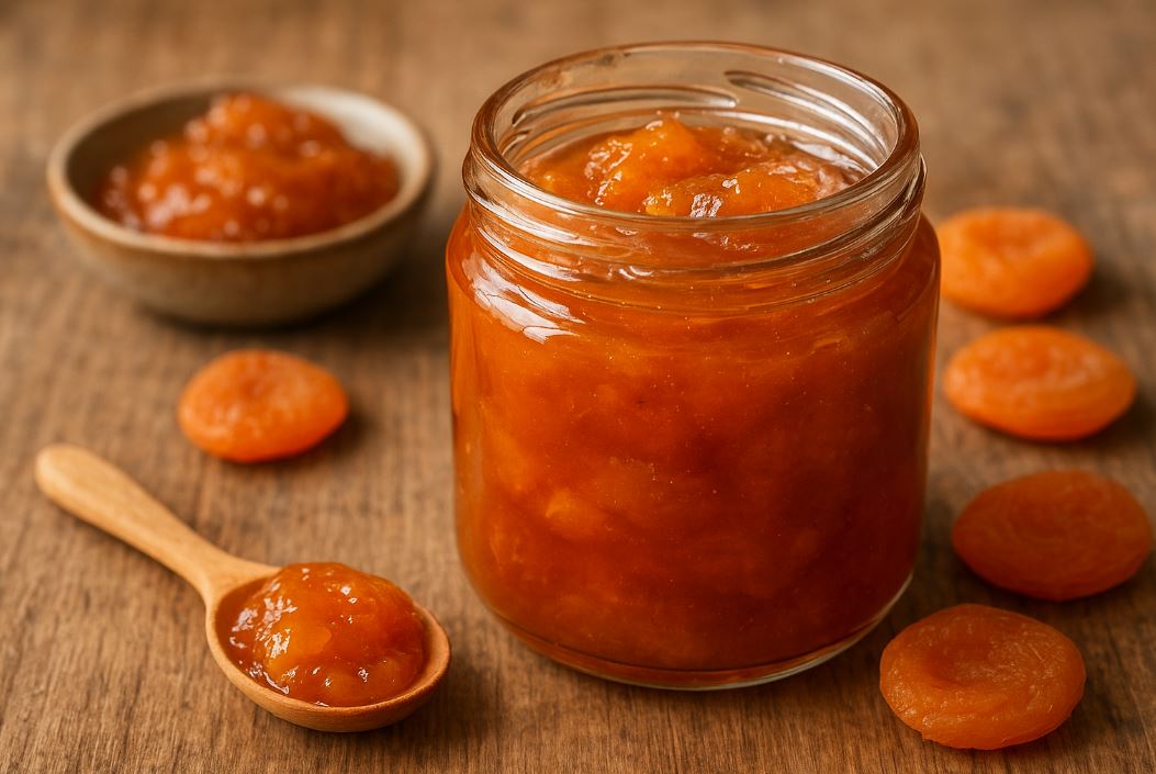 طرز تهیه مربای کم قند با برگه آلو شابلون